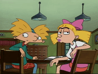 hey arnold nicksplat GIF