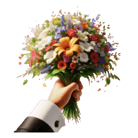 Flowers Flor Sticker