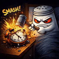 Angry Wake Up GIF by SALT