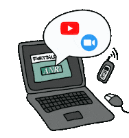 Youtube Zoom Sticker by ANR Fortbildungsnetzwerk