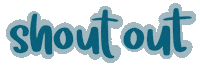 letterminded blue aesthetic promotion shoutout Sticker