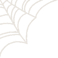 Spider Web Halloween Sticker