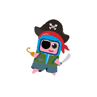 Trick Or Treat Halloween Sticker by Nicolaus Tour