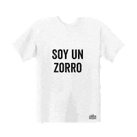 camiseta zorro Sticker by Ladrón de Manzanas