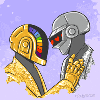 Daft Punk Lol GIF by Animation Domination High-Def