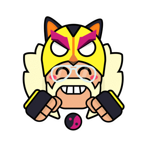Brawl Stars Tiger Sticker