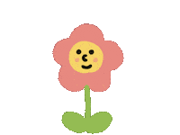 Rainbow Flower Sticker