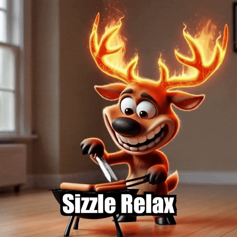 Barbecue Relaxation GIF by elkijahspark