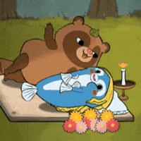 Fish Tanuki GIF