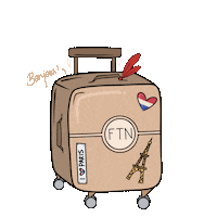 Travel Holiday Sticker by Flying the Nest