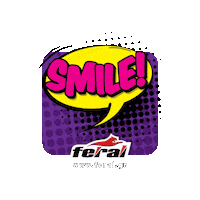feralgr smile carcare feral carcareproducts Sticker