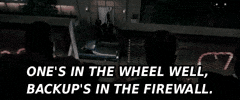 Ones In The Wheel Wellbackups In The Firewall GIF