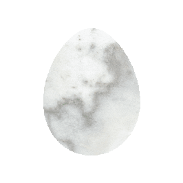 Easter Egg Marblelove Sticker by Stoned Marble