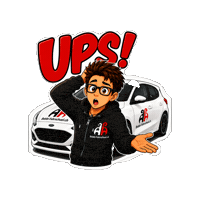 Ups Basel Sticker by Bebbi-Fahrschuel.ch
