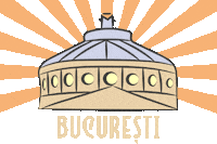 CircleSquare bucharest bucuresti ateneu diana cosmin Sticker