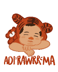 Tiger Lion Sticker