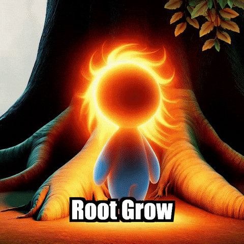Inner Peace Wisdom GIF by Bloomscroll