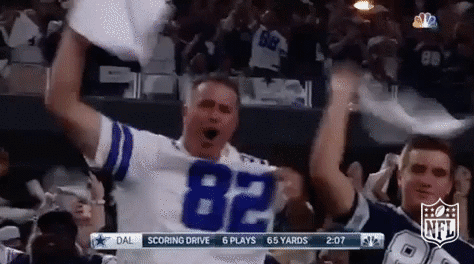 dallas cowboys football GIF by NFL
