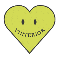 Vinterior vintage smiley vinterior rare find Sticker