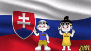 Flag Slovakia GIF by Zhotcita