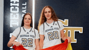 Womens Basketball Adidas GIF by Georgia Tech Yellow Jackets