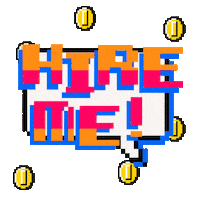 Hire Me New Job Sticker by INTO ACTION