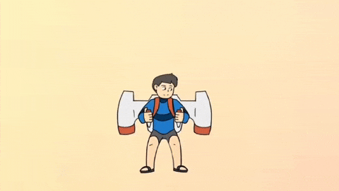 Animation Flying GIF