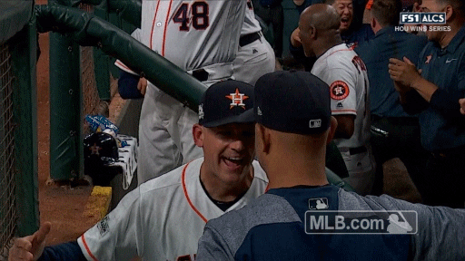 Houston Astros Hug GIF by MLB
