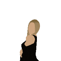 Girl Woman Sticker