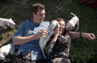 puppies love GIF by The Bachelorette Australia