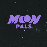 moon_pals love space moon glow GIF