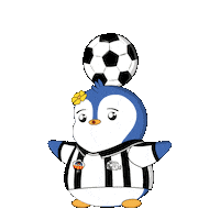 Balling Game Day Sticker by Pudgy Penguins