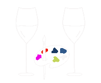 Art Wine Sticker by wwwe GmbH