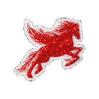 New Year Fire Horse Sticker by cheesegang