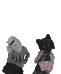 dnapps cat friends cats friend Sticker