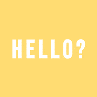 Are You There Hello GIF