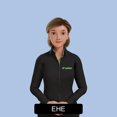 Avatar Gebärdensprache GIF by Sign Time - SiMAX