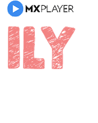 i love you words Sticker by MX Player