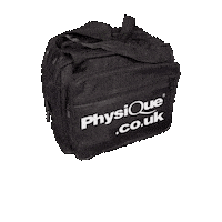 Physique Black Bag Sticker by Physique Management