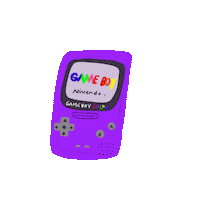 Golddustmoth nintendo gameboy gameboycolor 90s videogame gaming golddustmoth Sticker