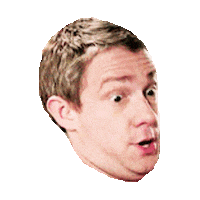 sherlock martin STICKER by imoji