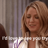 Trying Gossip Girl GIF by Blake Lively Fan