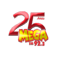 25Anos Megafm Sticker by Mega FM 92.3