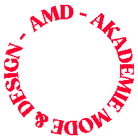 AMDAkademieModeDesign design mode amd akademie Sticker