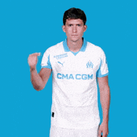 Leonardo Balerdi Football GIF by Olympique de Marseille