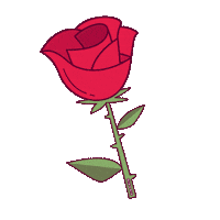 Rose Love Sticker by NIKKIE