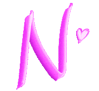 Pink Alphabet Sticker