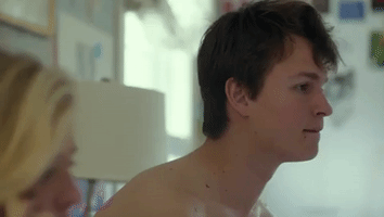 looking ansel elgort GIF by November Criminals