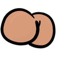 rump Sticker by SOVLTRON