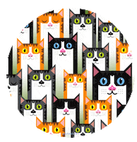 Cats Internet Sticker by PEEKASSO